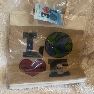 Brighton Earthy Love Canvas Tote